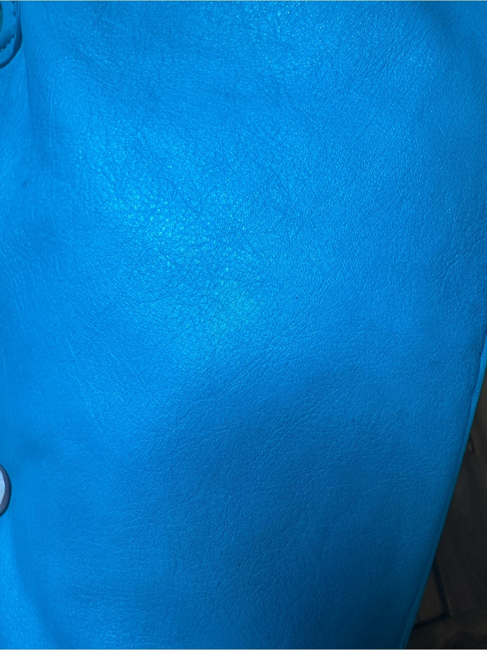 Marc by Marc Jacobs Turquoise Soft Leather Shoulder Bag - Picture 9 of 10
